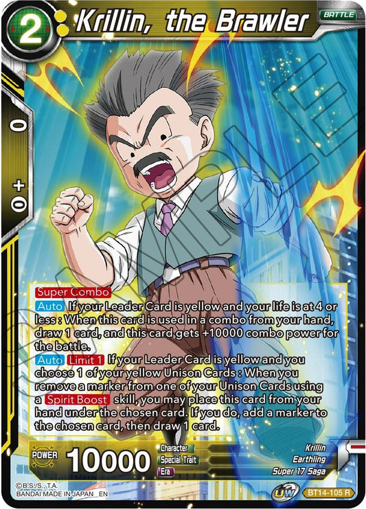 Image for Krillin, the Brawler - Dragon Ball Super: Masters