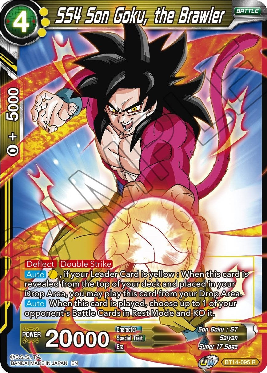 Image for SS4 Son Goku, the Brawler - Dragon Ball Super: Masters