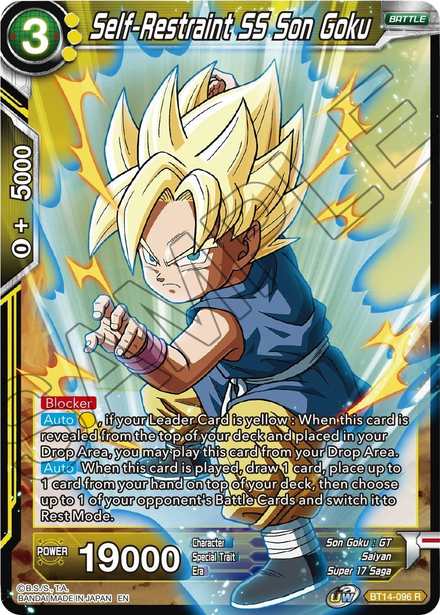 Image for Self-Restraint SS Son Goku - Dragon Ball Super: Masters