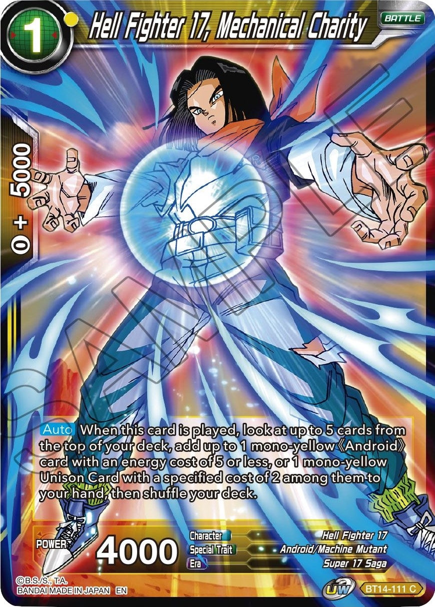 Image for Hell Fighter 17, Mechanical Charity - Dragon Ball Super: Masters