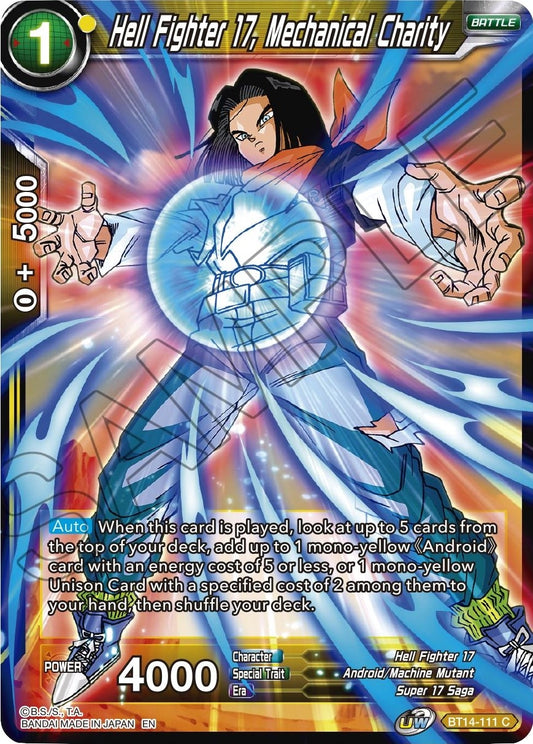 Image for Hell Fighter 17, Mechanical Charity - Dragon Ball Super: Masters