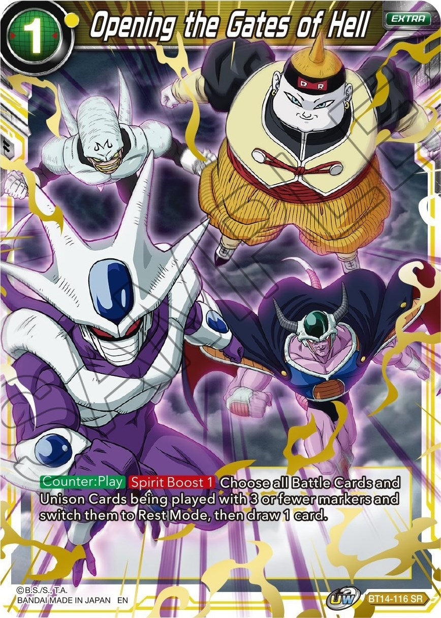 Image for Opening the Gates of Hell - Dragon Ball Super: Masters