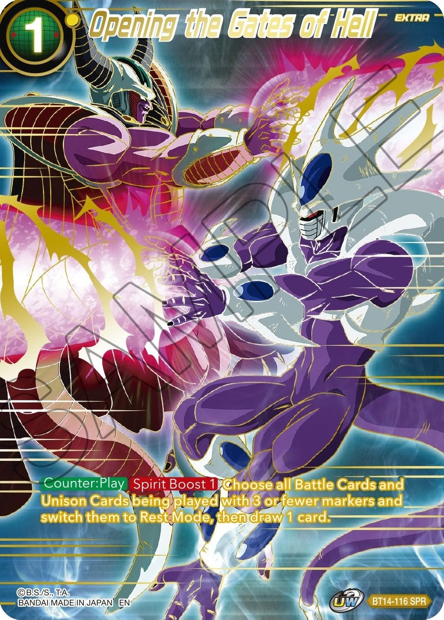 Image for Opening the Gates of Hell (SPR) - Dragon Ball Super: Masters