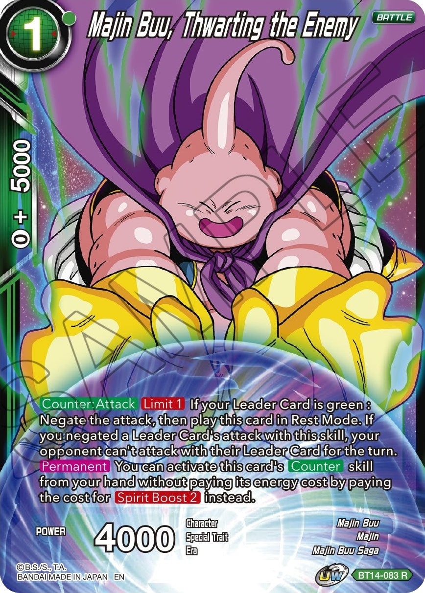 Image for Majin Buu, Thwarting the Enemy - Dragon Ball Super: Masters