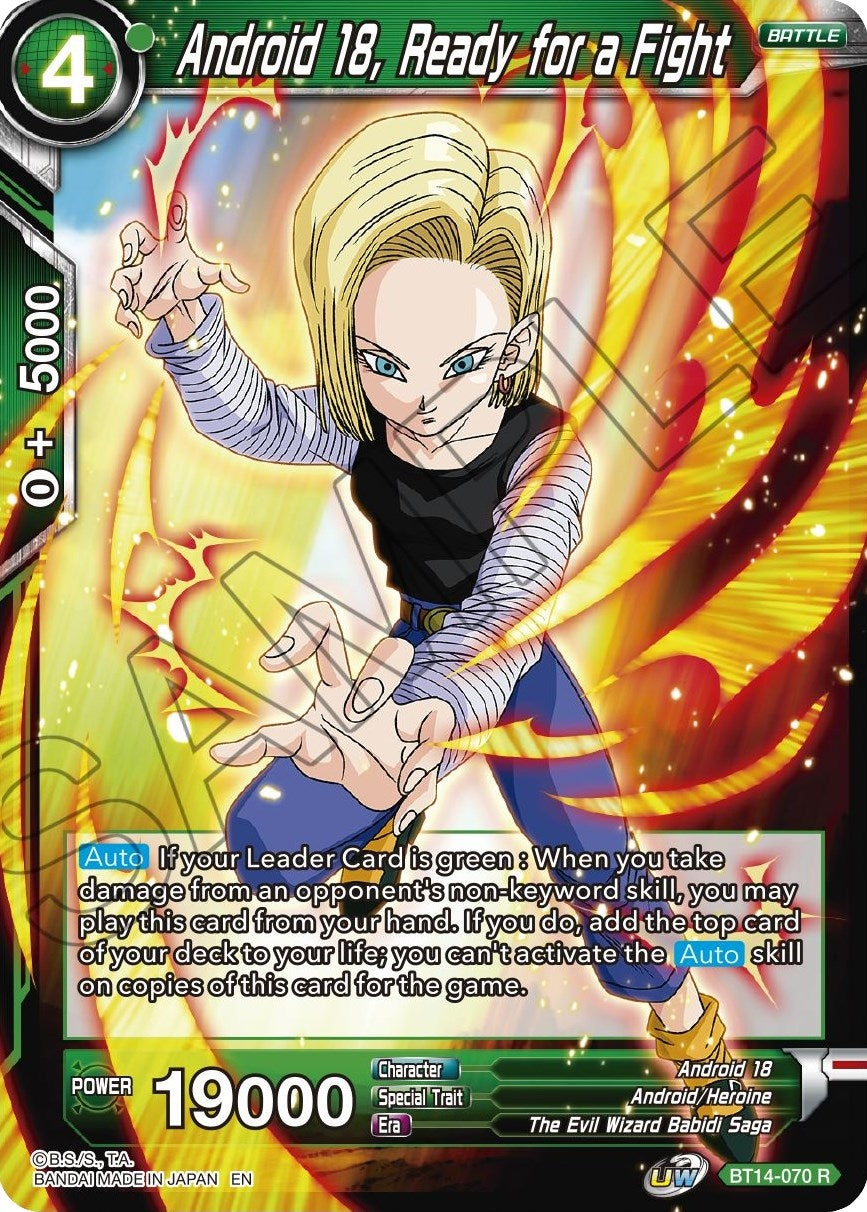 Image for Android 18, Ready for a Fight - Dragon Ball Super: Masters