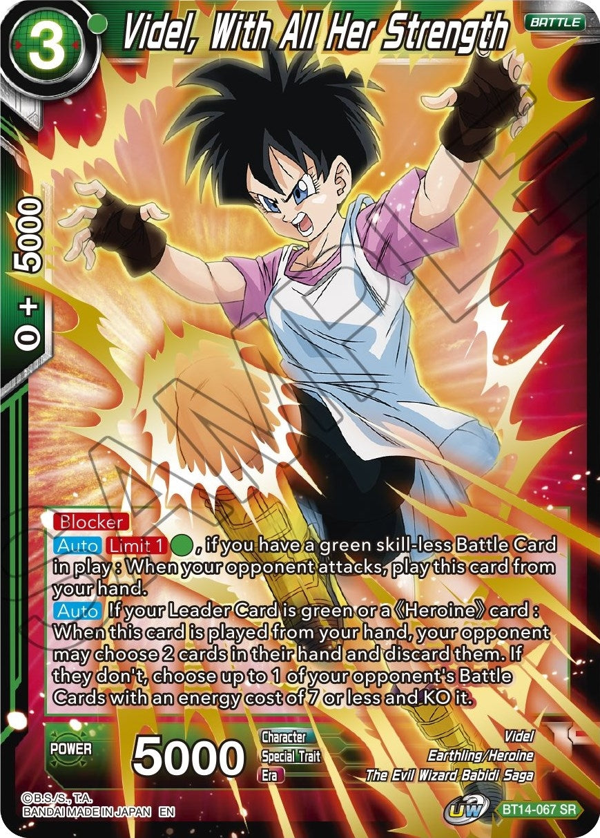 Image for Videl, With All Her Strength - Dragon Ball Super: Masters