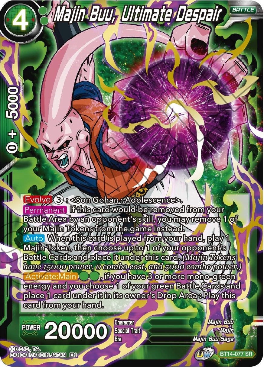 Image for Majin Buu, Ultimate Despair - Dragon Ball Super: Masters