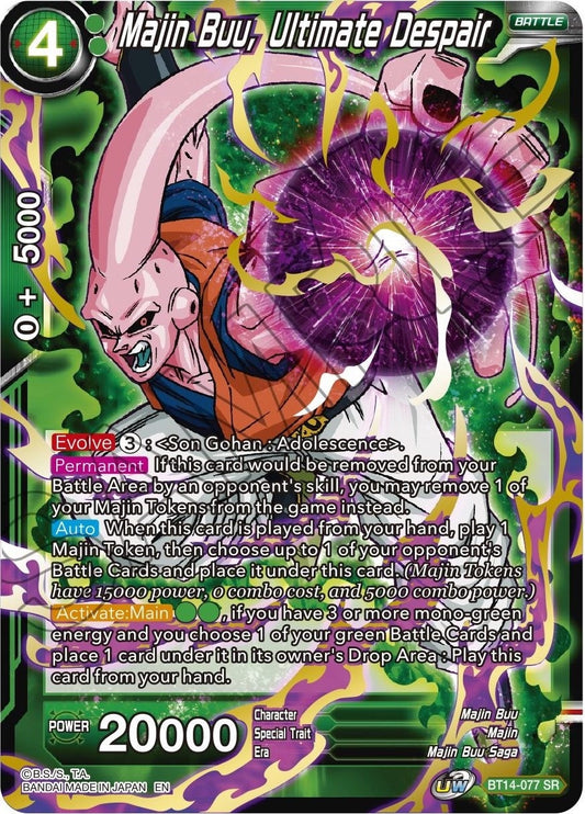 Image for Majin Buu, Ultimate Despair - Dragon Ball Super: Masters