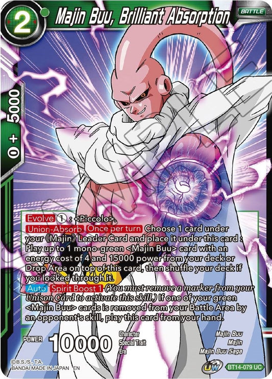 Image for Majin Buu, Brilliant Absorption - Dragon Ball Super: Masters