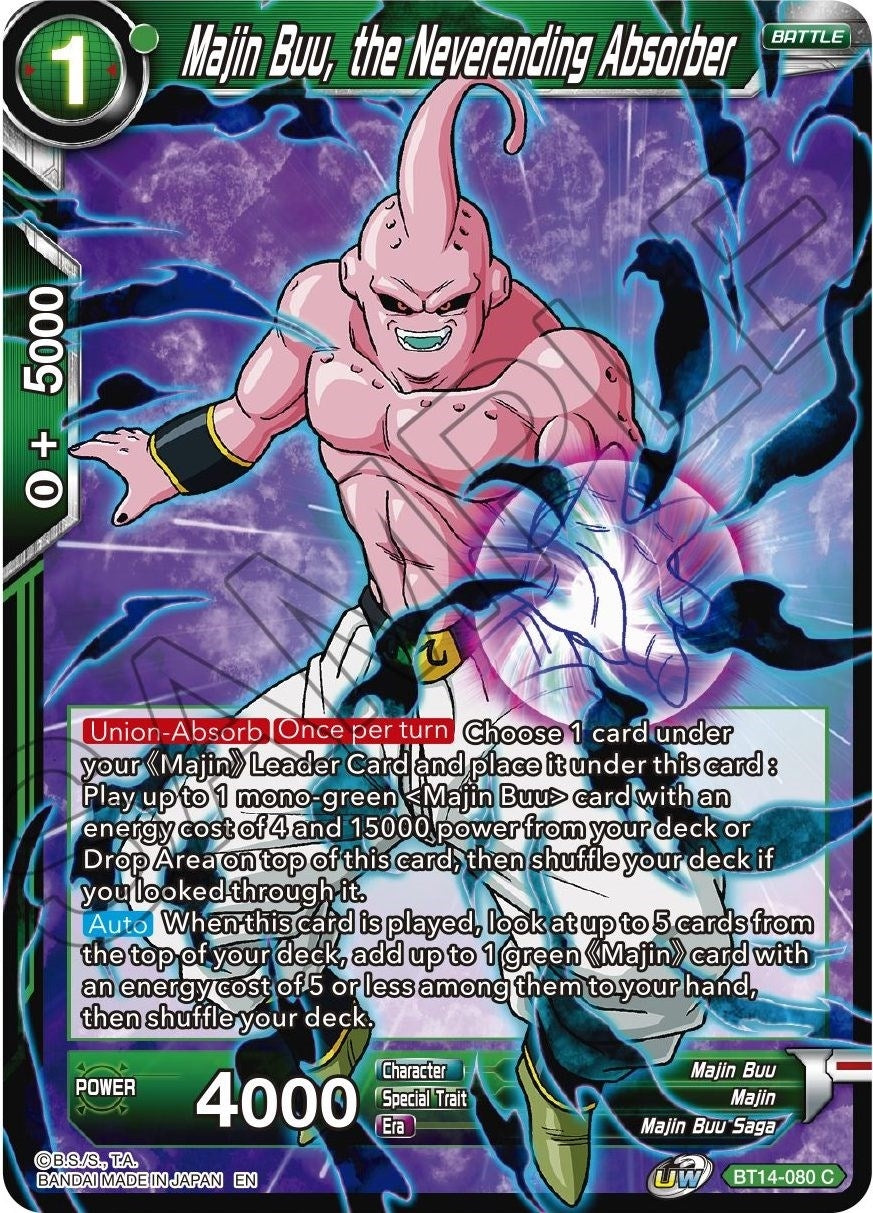 Image for Majin Buu, the Neverending Absorber - Dragon Ball Super: Masters