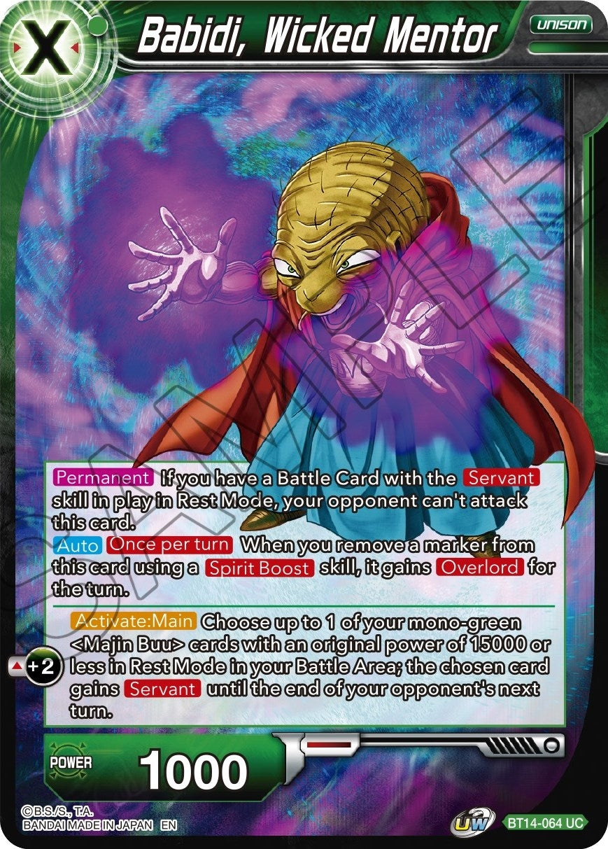 Image for Babidi, Wicked Mentor - Dragon Ball Super: Masters