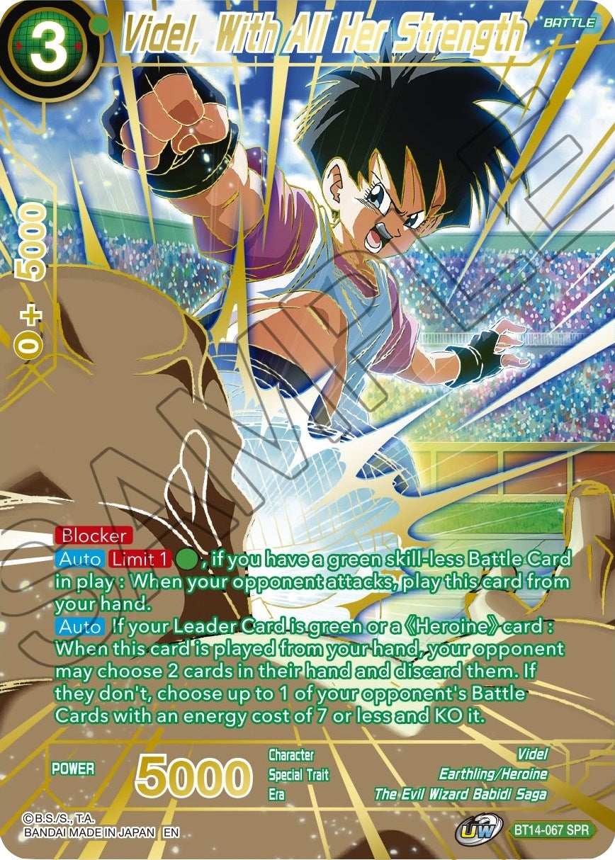 Image for Videl, With All Her Strength (SPR) - Dragon Ball Super: Masters