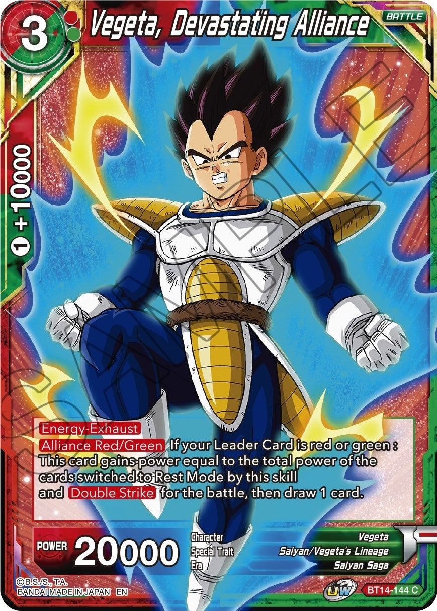 Image for Vegeta, Devastating Alliance - Dragon Ball Super: Masters