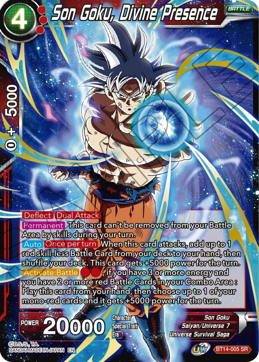 Image for Son Goku, Divine Presence - Dragon Ball Super: Masters