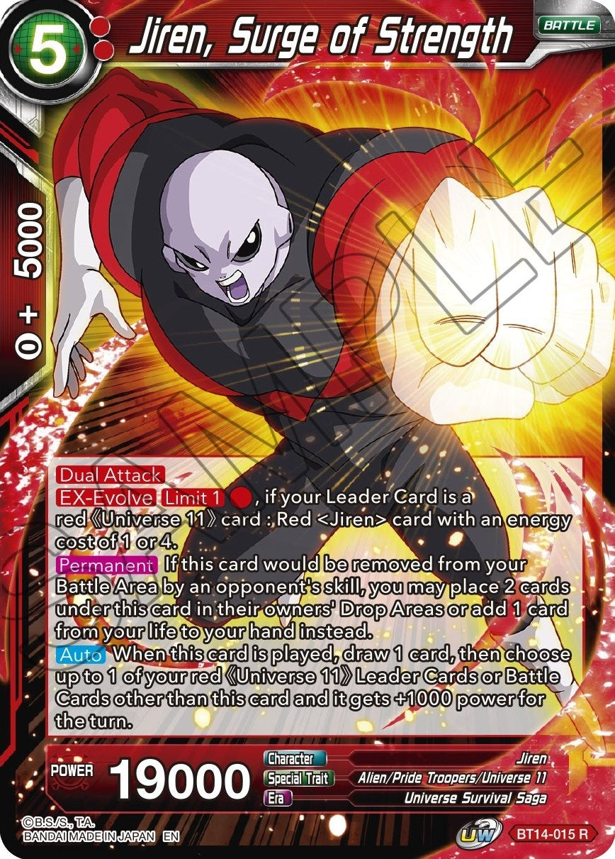 Image for Jiren, Surge of Strength - Dragon Ball Super: Masters