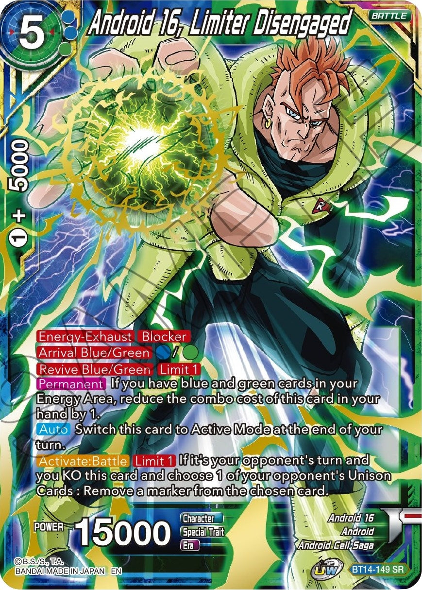 Image for Android 16, Limiter Disengaged - Dragon Ball Super: Masters