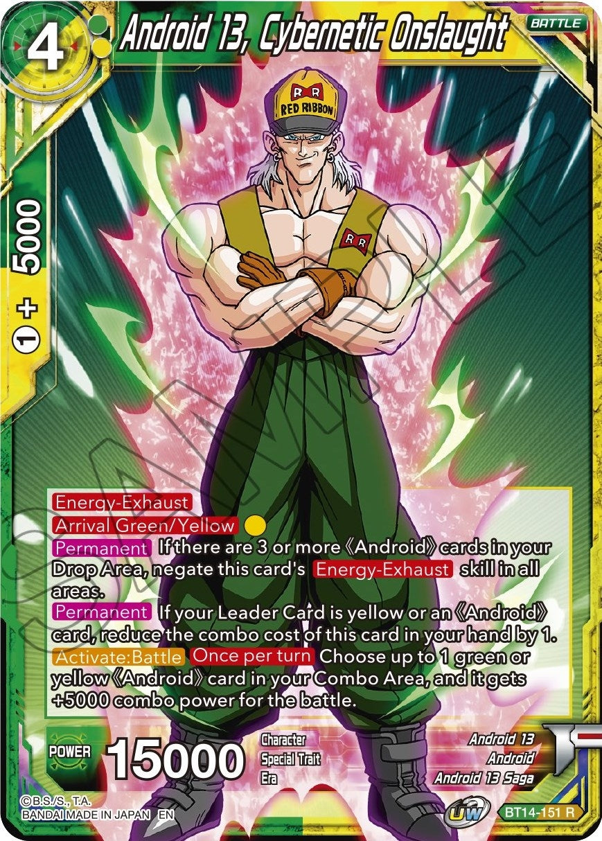 Image for Android 13, Cybernetic Onslaught - Dragon Ball Super: Masters