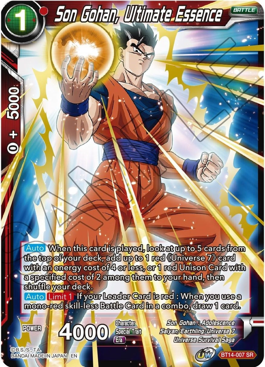 Image for Son Gohan, Ultimate Essence - Dragon Ball Super: Masters