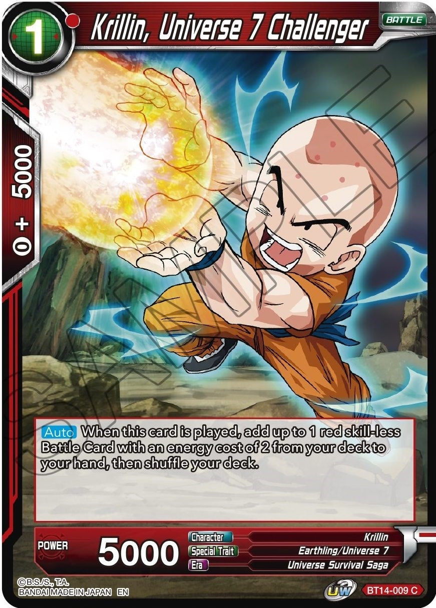 Image for Krillin, Universe 7 Challenger - Dragon Ball Super: Masters