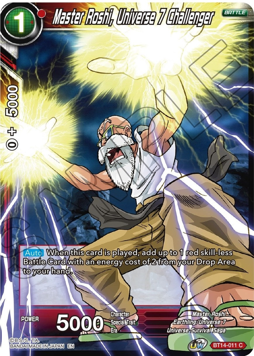 Image for Master Roshi, Universe 7 Challenger - Dragon Ball Super: Masters