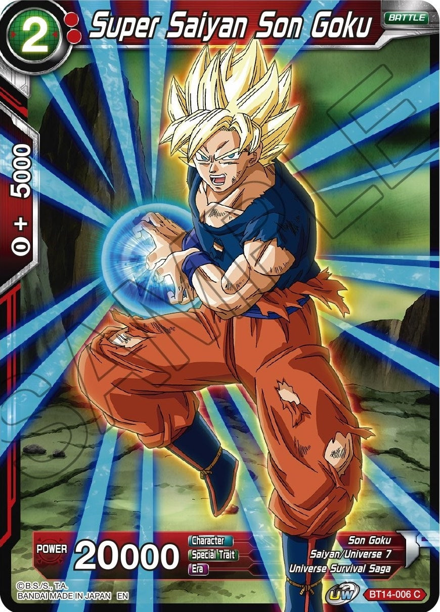 Image for Super Saiyan Son Goku (BT14-006) - Dragon Ball Super: Masters