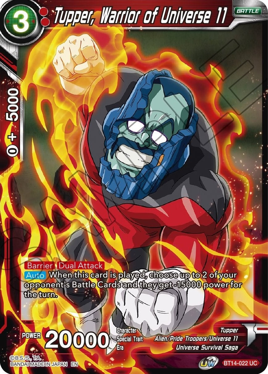 Image for Tupper, Warrior of Universe 11 - Dragon Ball Super: Masters