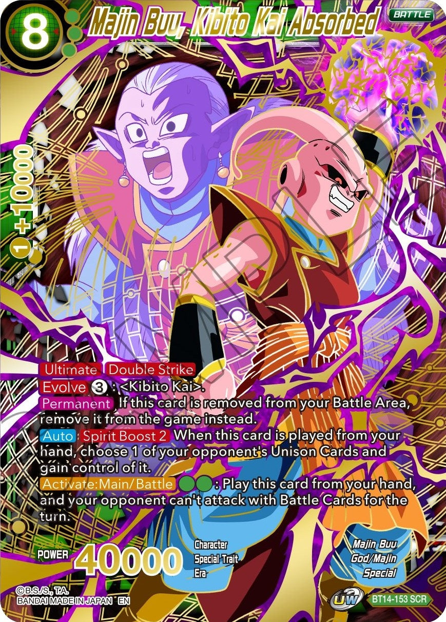 Image for Majin Buu, Kibito Kai Absorbed - Dragon Ball Super: Masters
