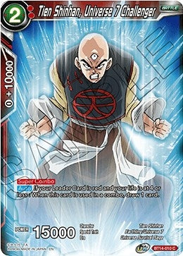 Image for Tien Shinhan, Universe 7 Challenger - Dragon Ball Super: Masters