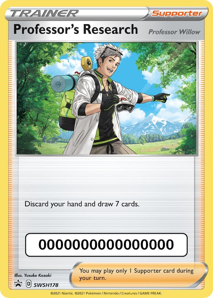 Image for Professor's Research - SWSH178 (with Pokemon Go Code) - Pokemon