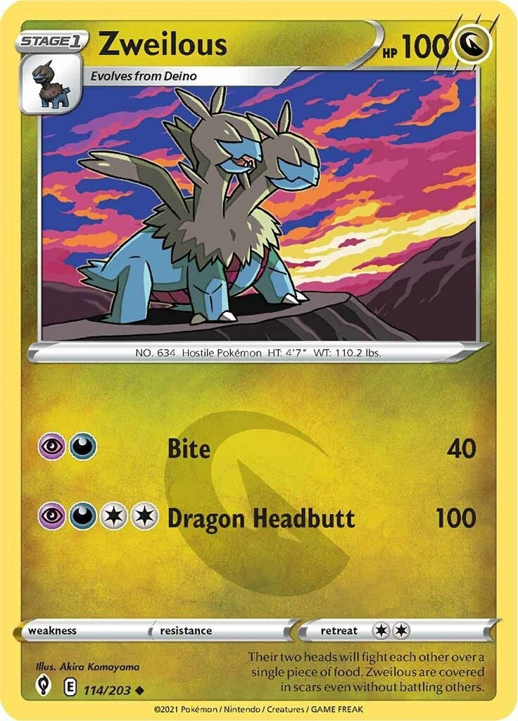 Image for Zweilous - Pokemon