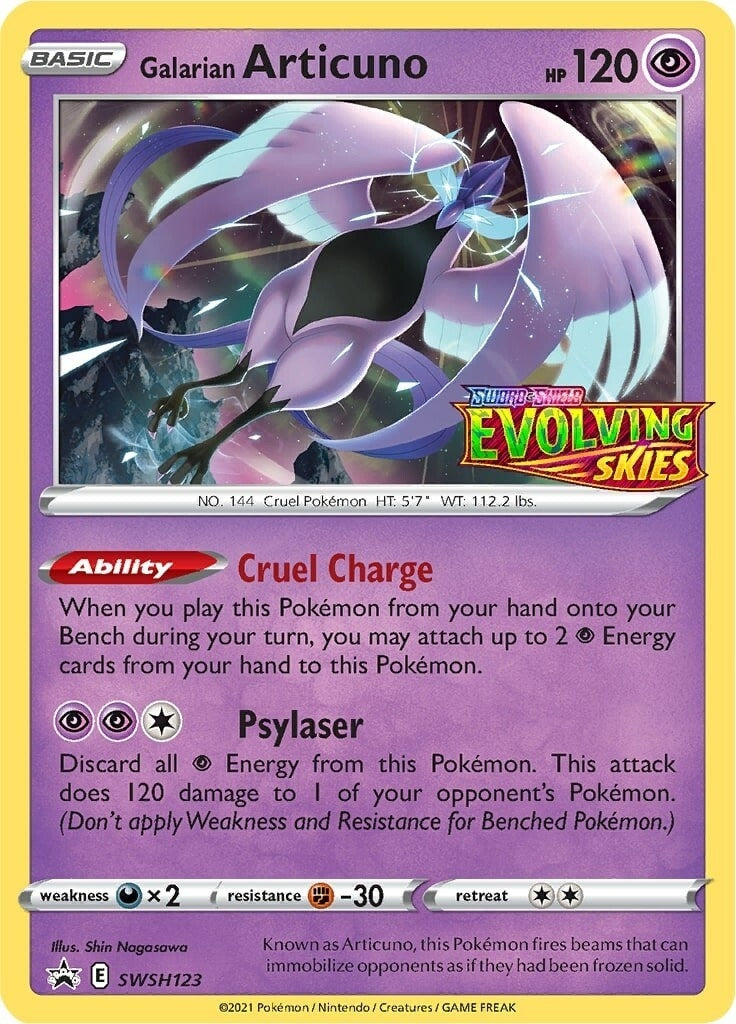 Image for Galarian Articuno - SWSH123 (Prerelease) - Pokemon