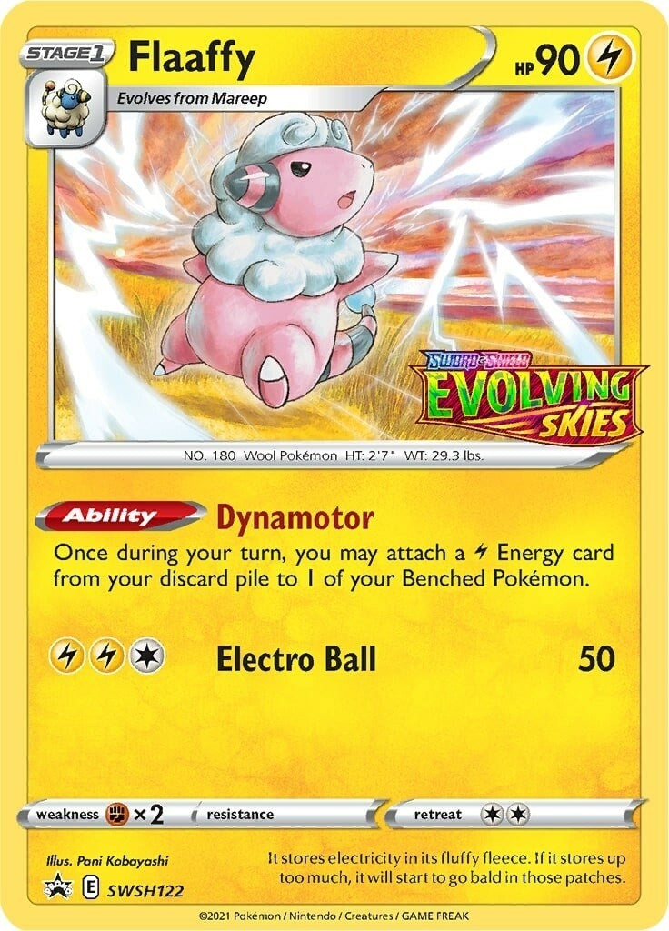 Image for Flaaffy - SWSH122 (Prerelease) - Pokemon