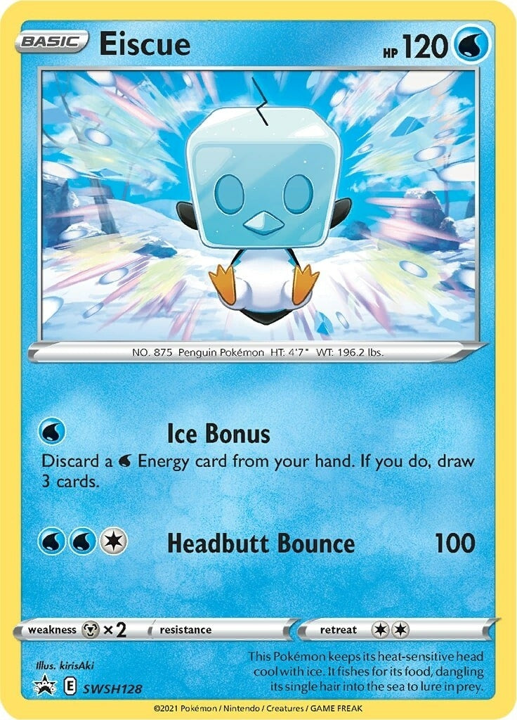 Image for Eiscue - SWSH128 - Pokemon