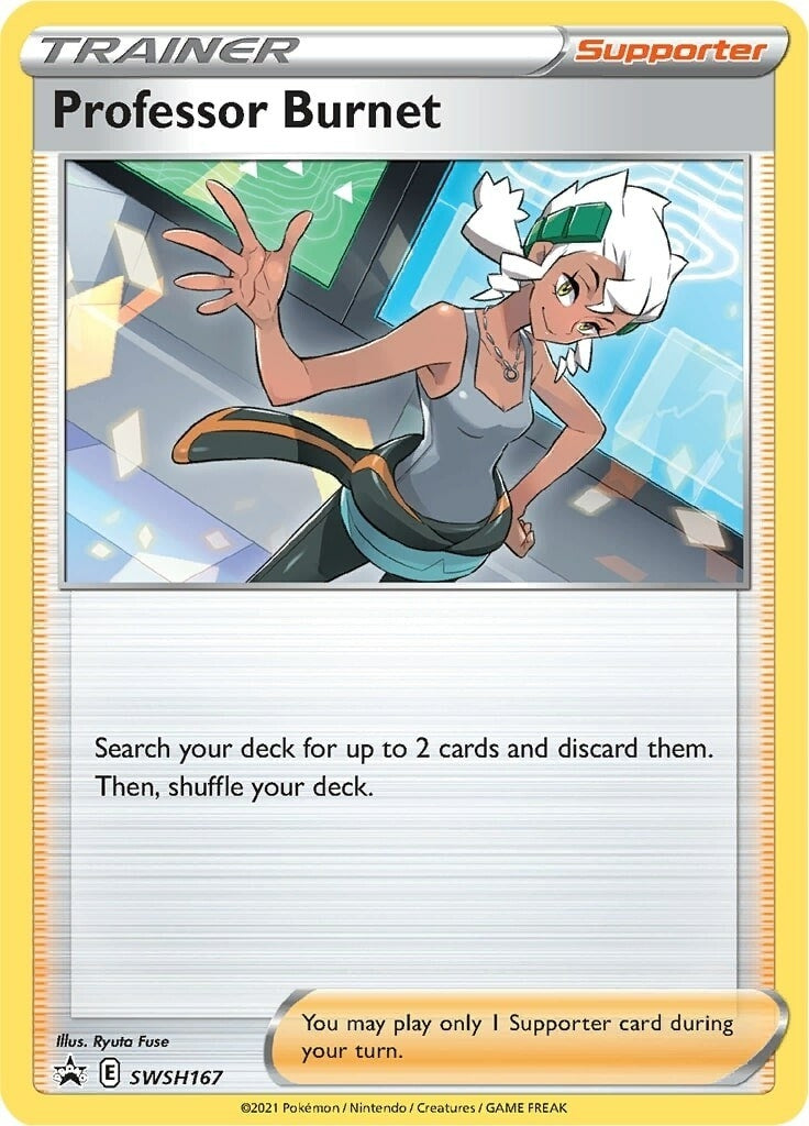 Image for Professor Burnet - SWSH167 - Pokemon