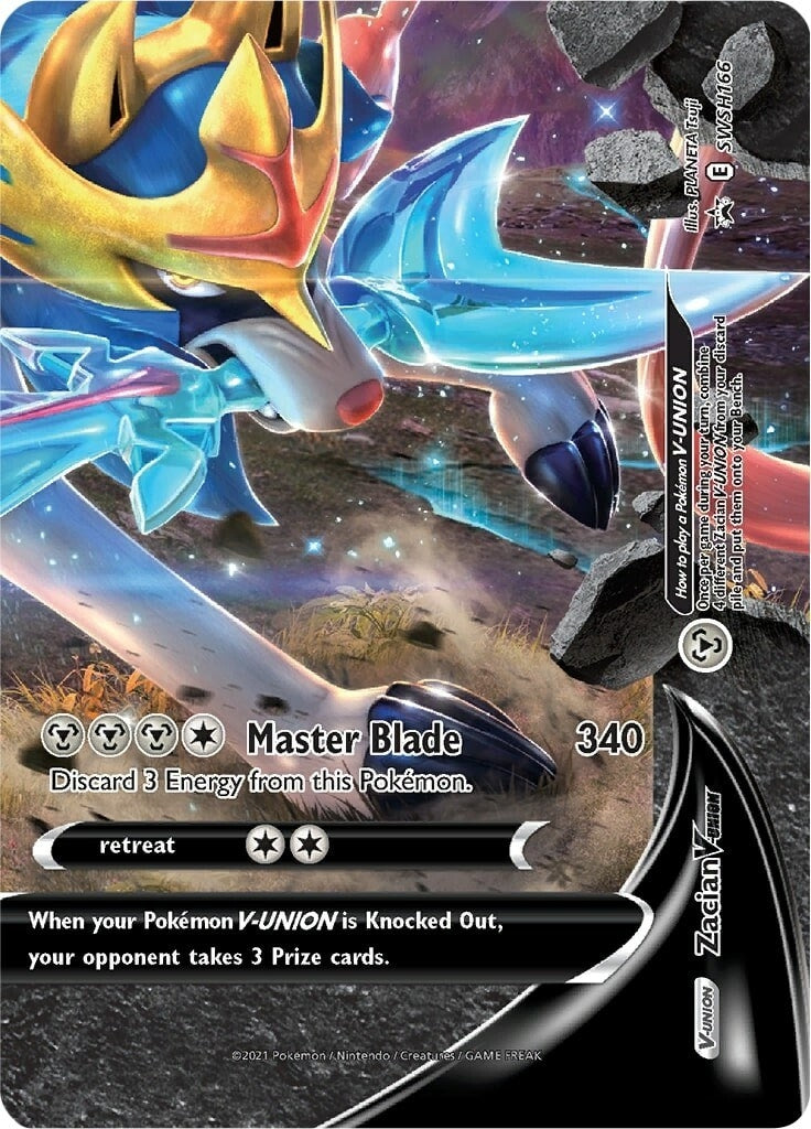Image for Zacian V-UNION - SWSH166 - Pokemon