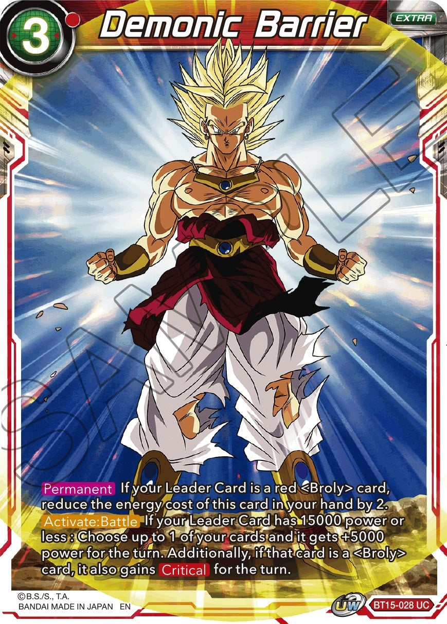 Image for Demonic Barrier - Dragon Ball Super: Masters