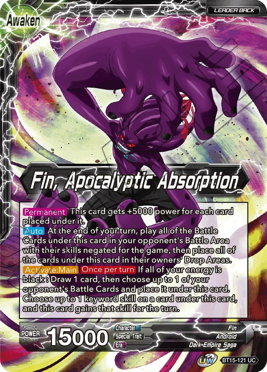 Image for Fin // Fin, Apocalyptic Absorption - Dragon Ball Super: Masters