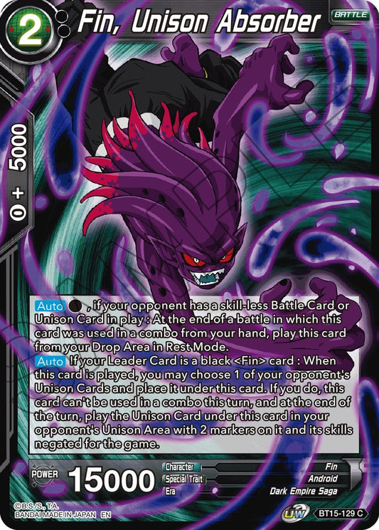 Image for Fin, Unison Absorber - Dragon Ball Super: Masters