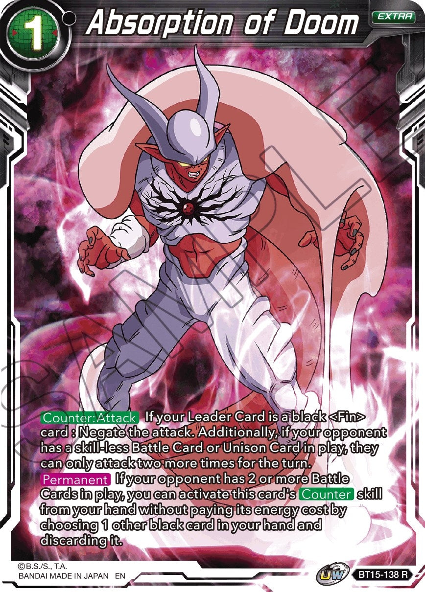 Image for Absorption of Doom - Dragon Ball Super: Masters