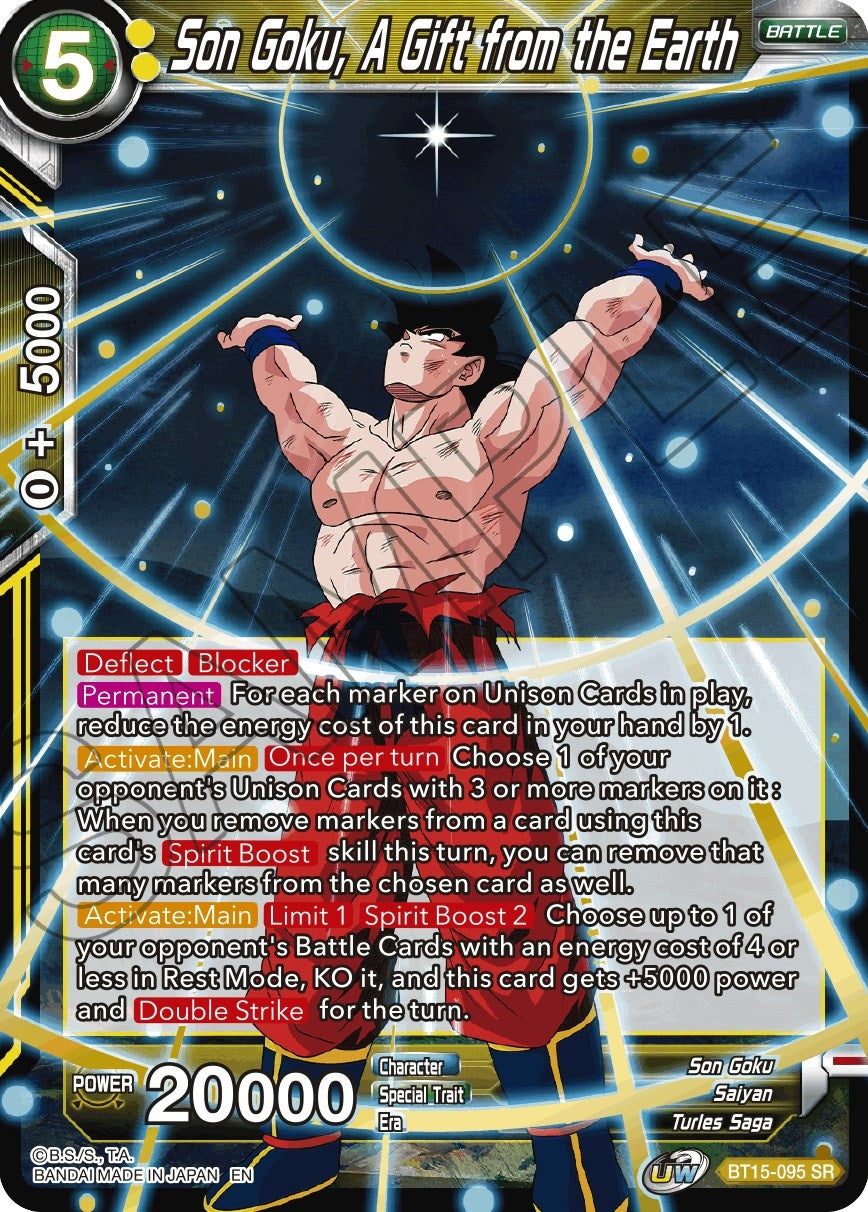 Image for Son Goku, A Gift from the Earth - Dragon Ball Super: Masters
