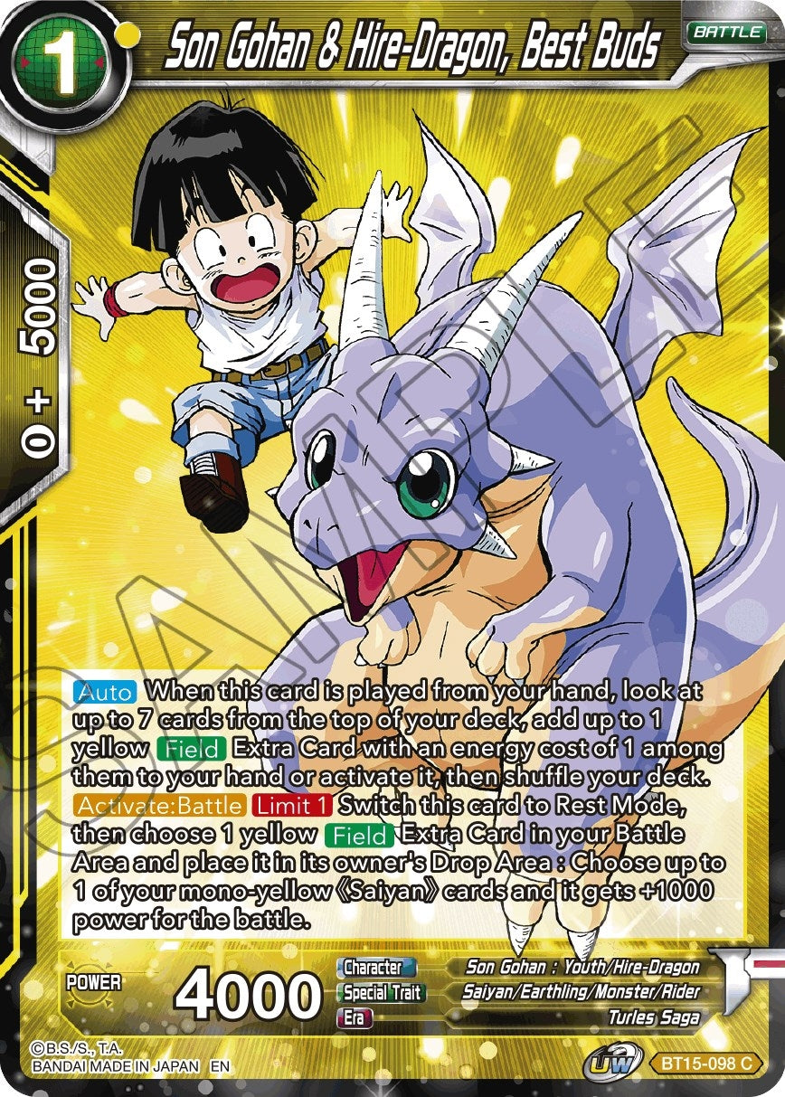 Image for Son Gohan & Hire-Dragon, Best Buds - Dragon Ball Super: Masters