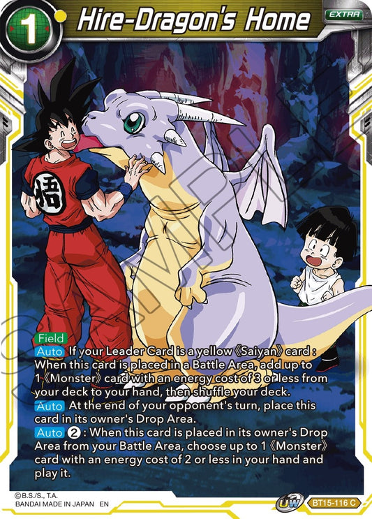 Image for Hire-Dragon's Home - Dragon Ball Super: Masters