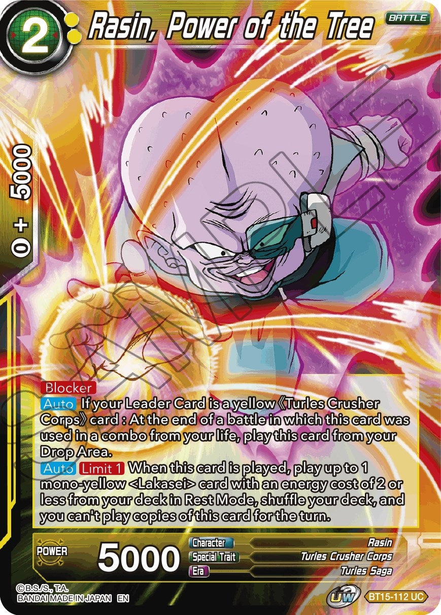 Image for Rasin, Power of the Tree - Dragon Ball Super: Masters