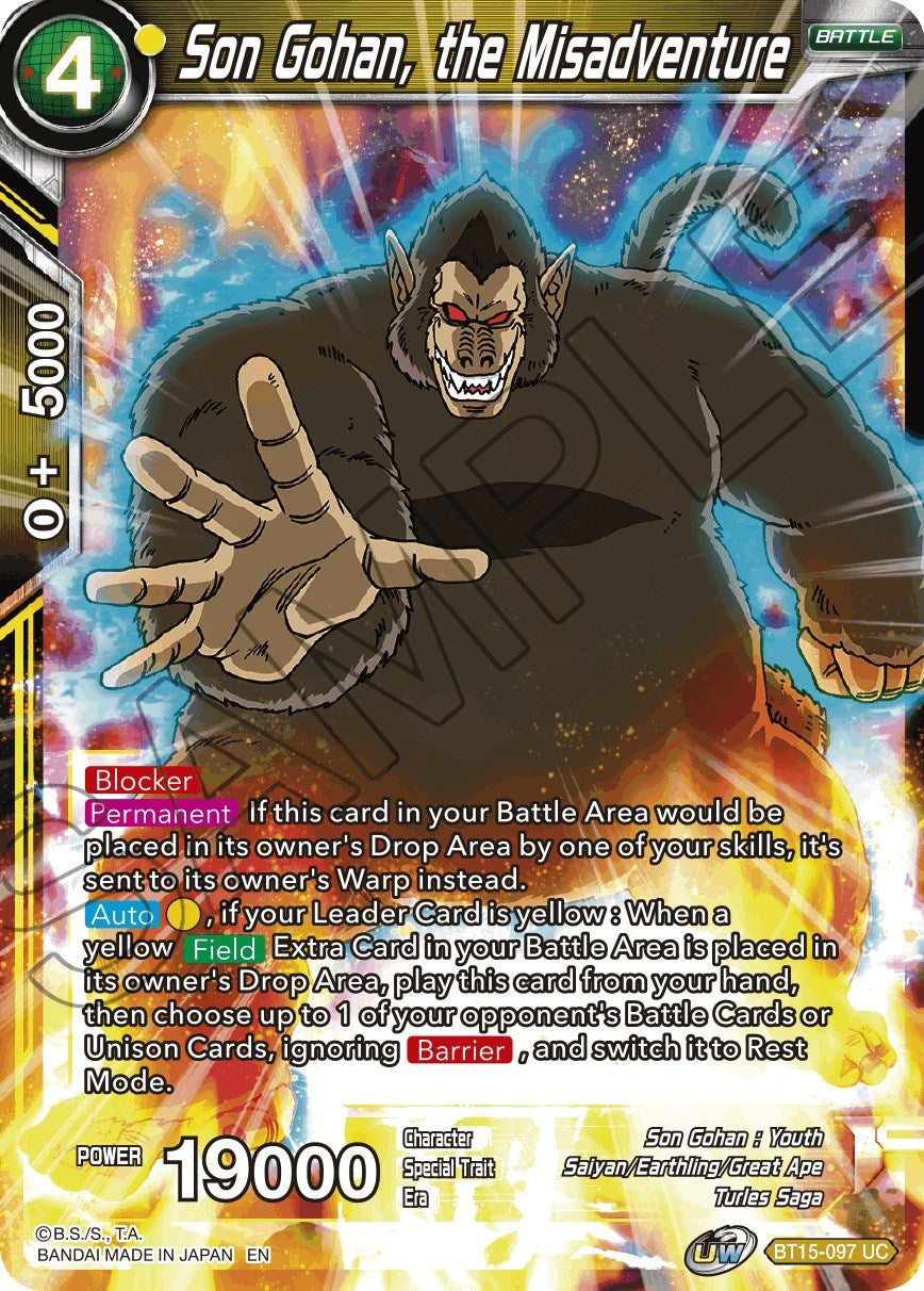 Image for Son Gohan, the Misadventure - Dragon Ball Super: Masters