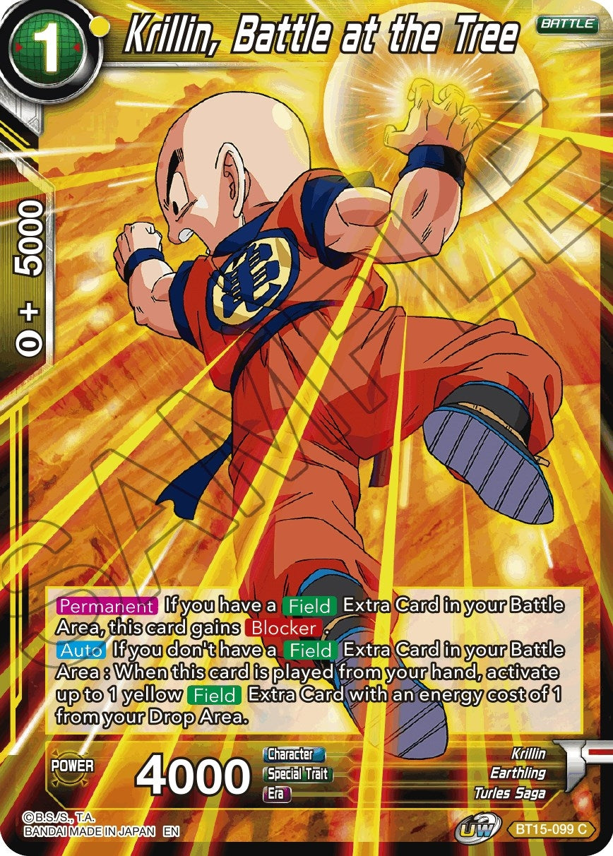 Image for Krillin, Battle at the Tree - Dragon Ball Super: Masters
