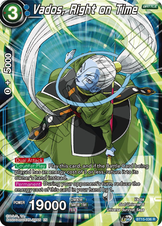 Image for Vados, Right on Time - Dragon Ball Super: Masters