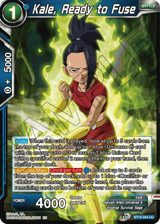 Image for Kale, Ready to Fuse - Dragon Ball Super: Masters