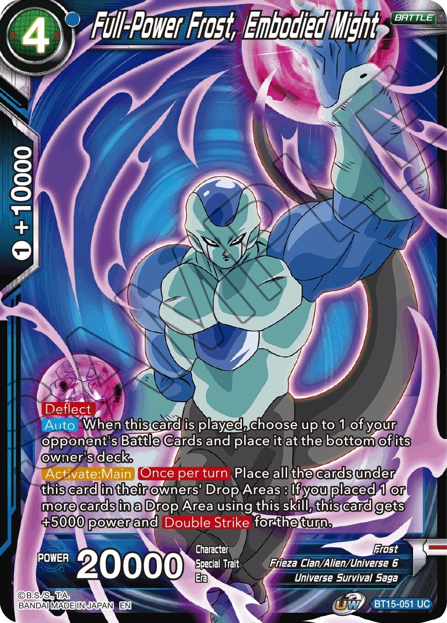 Image for Full-Power Frost, Embodied Might - Dragon Ball Super: Masters