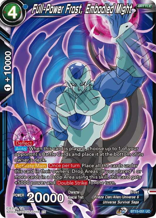 Image for Full-Power Frost, Embodied Might - Dragon Ball Super: Masters