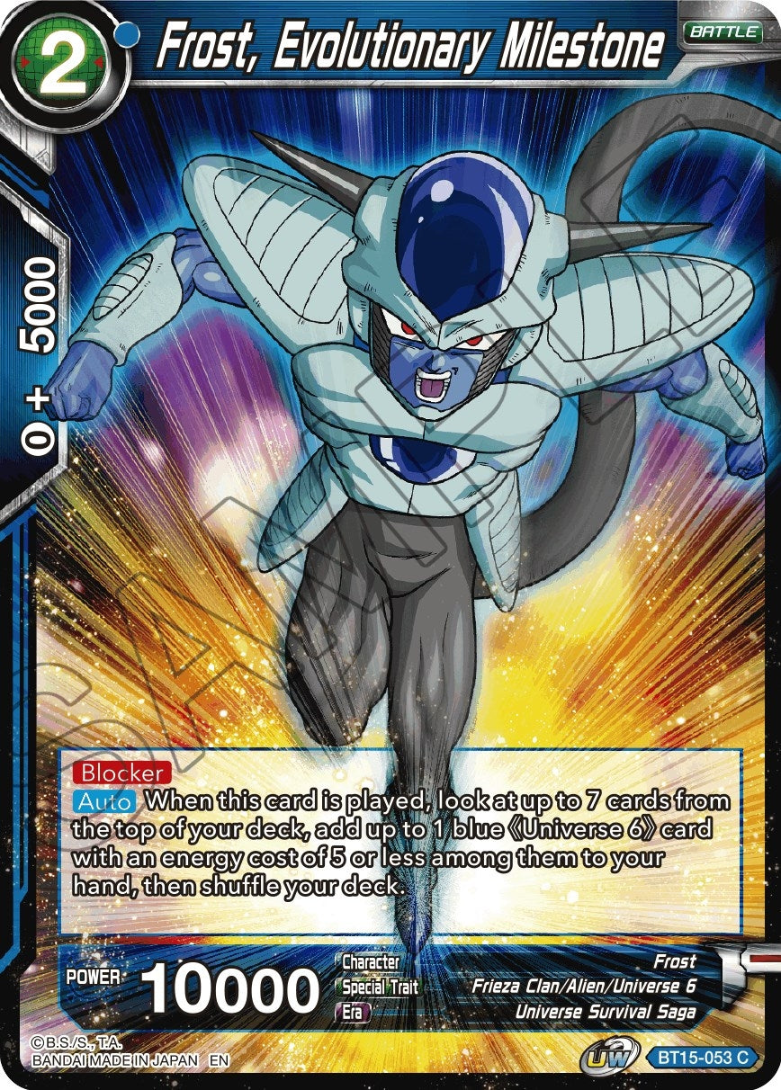 Image for Frost, Evolutionary Milestone - Dragon Ball Super: Masters